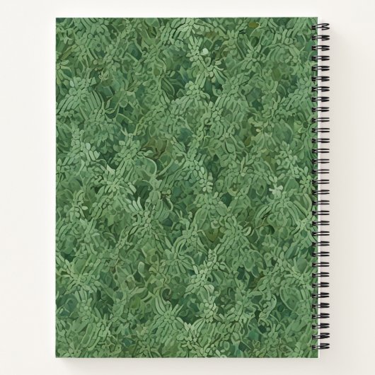 Verde Bohemio ノートブック (裏面)