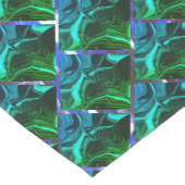 Verde esmeralda e curvas, sob grade niquelada? ミディアムテーブルランナー (コーナー)