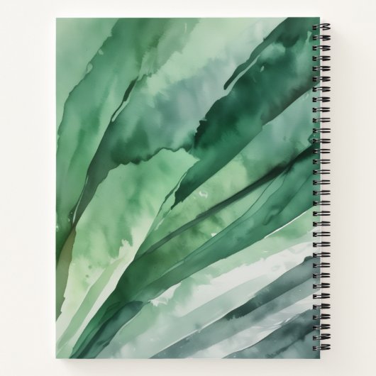 Verde Seducción ノートブック (裏面)