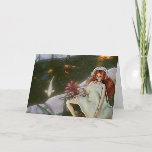 Verdiのコイの池、サンフランシスコのEmbassy Suites カード (正面)