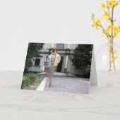 Verdiのヒューストン、テキサス州のジュリアIdesonの図書館 カード (黄色い花)