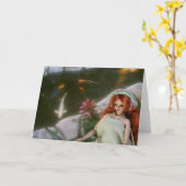 VerdiのEmbassy Suites、サンフランシスコのコイの池 カード (黄色い花)