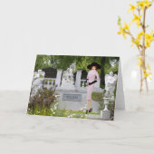 Verdi -ピンクの装い、Glenwoodの墓地の天使 カード (黄色い花)