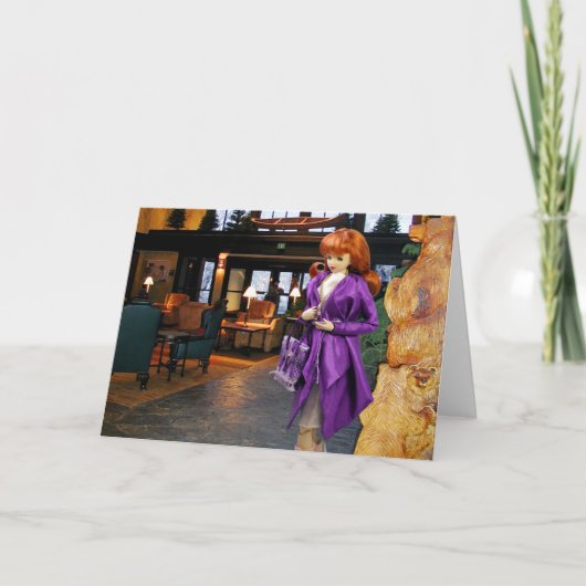 Verdi -ヨセミテの近くのTenayaロッジ カード (正面)