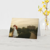 Verdi、Embassy Suites、サンフランシスコの池 カード (黄色い花)