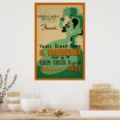 Verdi Il Trovatoreヴィンテージ1937 WPAポスター ポスター (キッチン)