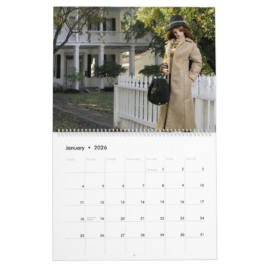 Verdi Outside- 2026 Calendar カレンダー (1月 2026)