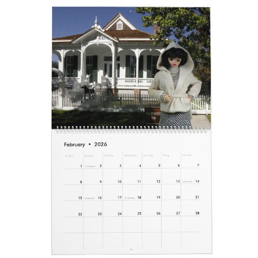 Verdi Outside- 2026 Calendar カレンダー (2月 2026)