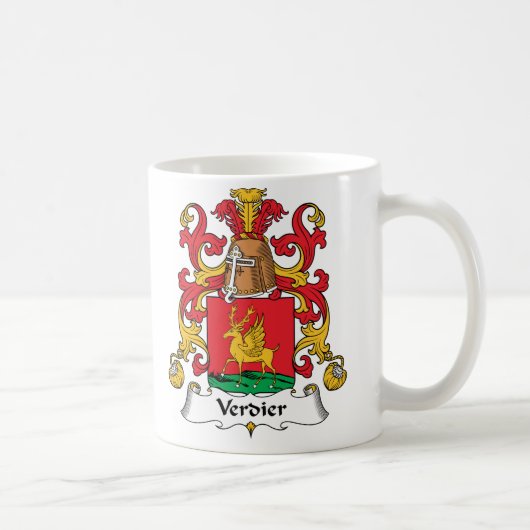 Verdierの家紋 コーヒーマグカップ (右)