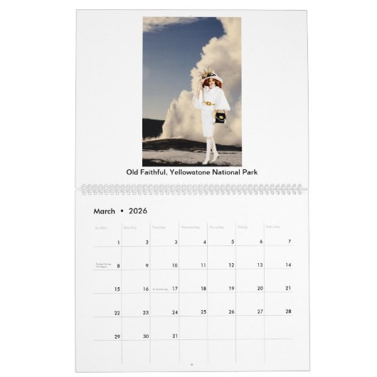 Verdi's 2026 Calendar: A Ball-Jointed Doll  カレンダー (3月 2026)