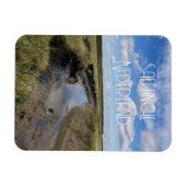 Verdronken Land van Saeftinghe、オランダ マグネット (横)