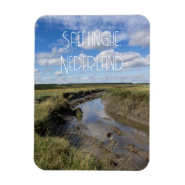 Verdronken Land van Saeftinghe、オランダ マグネット