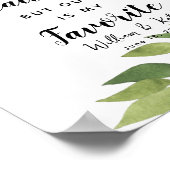 verdure botanical Chaque histoire d'amour est..mar ポスター (角)