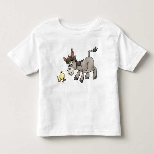 verdutzter Esel トドラーTシャツ (正面)