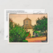Vereins Kirche (1), Fredericksburg, TX ポストカード (正面/裏面)