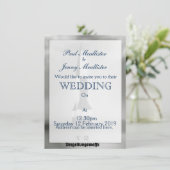 Vergeltunswaffe V2ロケットB&Wヴィンテージスタイル。 招待状 (スタンド正面)