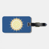 Vergina日曜日の荷物のラベル ラゲッジタグ (裏面横)