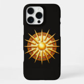 Vergina Sun Emblem – Ancient Macedonian Symbol iPhoneケース (裏面)