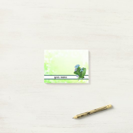 Vergissmeinicht ポストイット (デスク上)