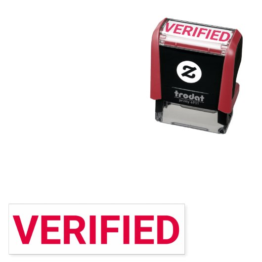 Verified Document Stamp セルフインキングスタンプ (インサイチュ)