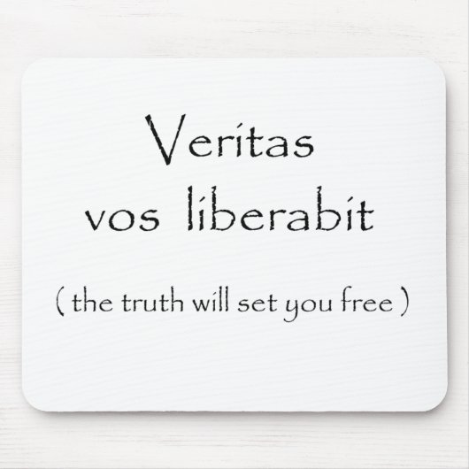 VERITASの自由党 マウスパッド (正面)