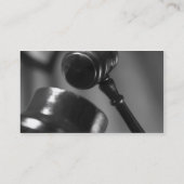 VERITAS et Justitia on US FLag 名刺 (裏面)