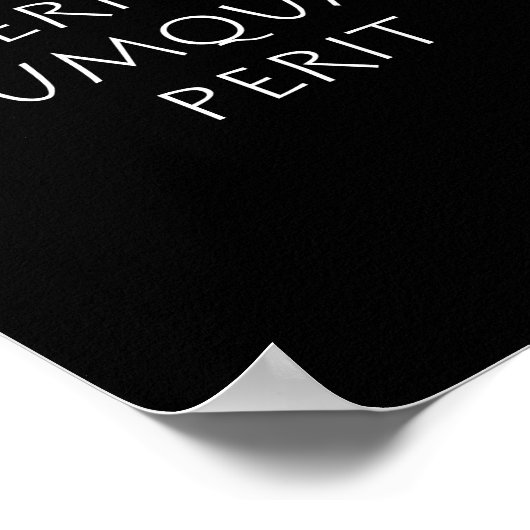 VERITAS numquam perit ポスター (角)