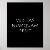 VERITAS numquam perit ポスター (正面)