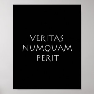 VERITAS numquam perit ポスター
