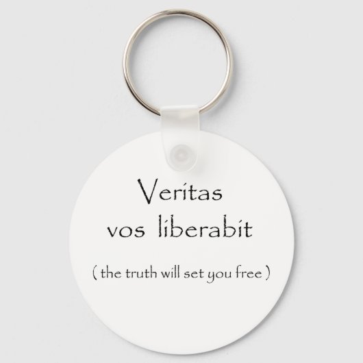 VERITAS vos liberabit-keychain キーホルダー (正面)