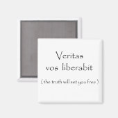 Veritas vos liberabit-magnet マグネット (正面/裏面)