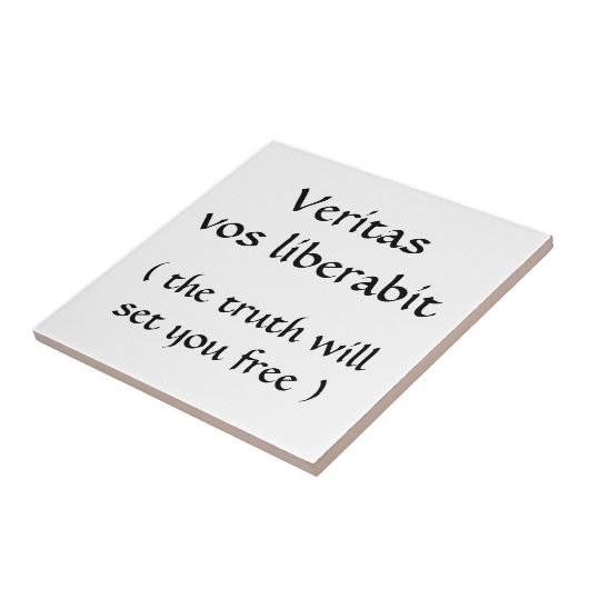 Veritas vos liberabit-tile タイル (側面)