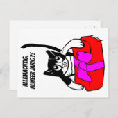 verjaardagskaart met Yuki / birthdaycard  ポストカード (正面/裏面)