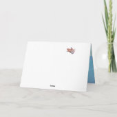 verjaardagskaart varken カード (裏面)