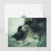 Verliebte Krähen Raben Vögel  ポストカード (正面/裏面)