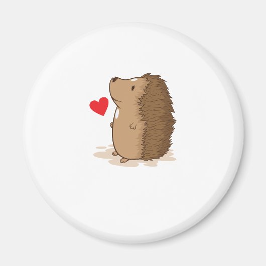 verliebter Igel マグネット (正面)