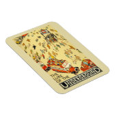 Verlockung des Untergrunds | London Vintage Plakat マグネット (右側)