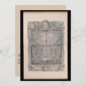 Vermählung – Gestaltbare Einladung zur Hochzeit 招待状 (正面/裏面)