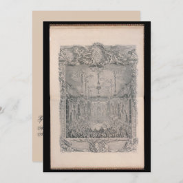 Vermählung – Gestaltbare Einladung zur Hochzeit 招待状