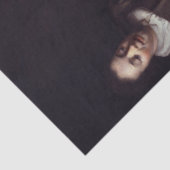 Vermeer著手紙を握っているMaidservantを持つ女性 薄葉紙 (詳細)