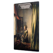 Vermeer – 女の子読は開いた窓で手紙を クリップボード (左)