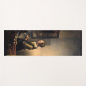 Vermeer – 女の子読は開いた窓で手紙を ヨガマット (正面(横))