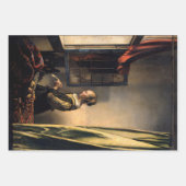 Vermeer – 女の子読は開いた窓で手紙を ラッピングペーパーシート (正面)