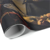 Vermeer – 女の子読は開いた窓で手紙を ラッピングペーパー (ロールコーナー)