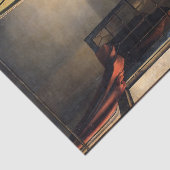 Vermeer – 女の子読は開いた窓で手紙を 薄葉紙 (詳細)