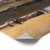 Vermeer - Delft 1663のビュー ポスター (角)