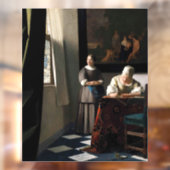 Vermeer - Lady's a Letter 書 with the Maid ウィンドウサイン (シート2)