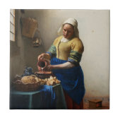 Vermeer Milkmaidのタイル タイル (正面)