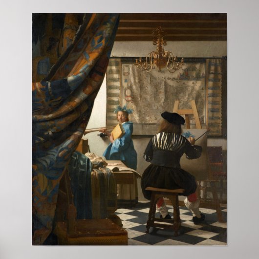 Vermeer - The Art Of 絵画's 1668 ポスター (正面)