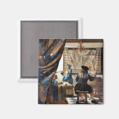 Vermeer - The Art of Painting マグネット (正面/裏面)